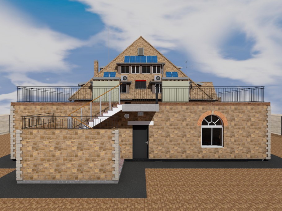 Проекты домов пирамидальной формы