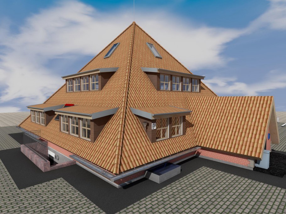 Пирамида дом