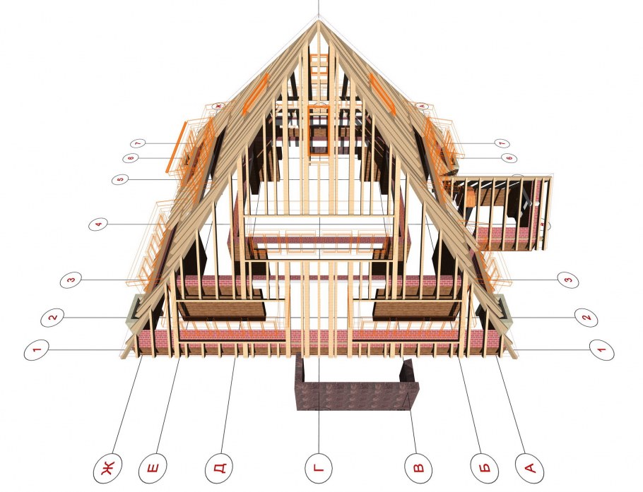 Дом пирамида проект