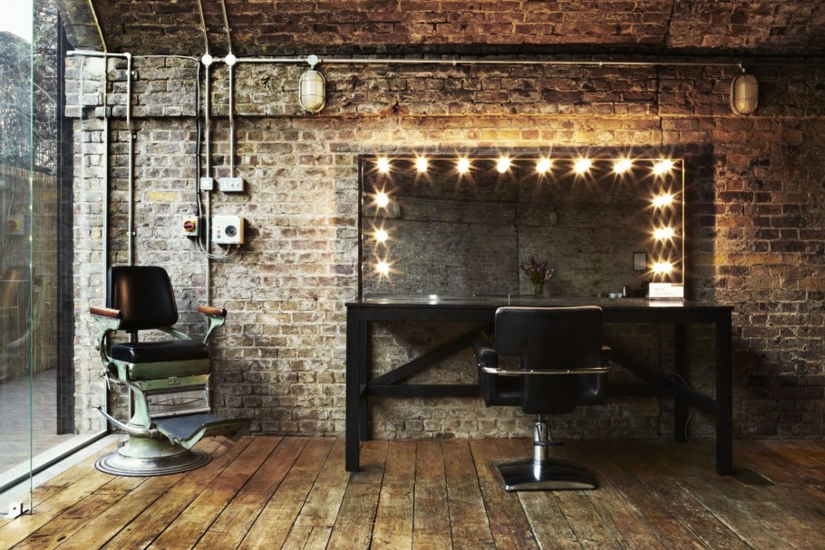 Парикмахерская в стиле лофт