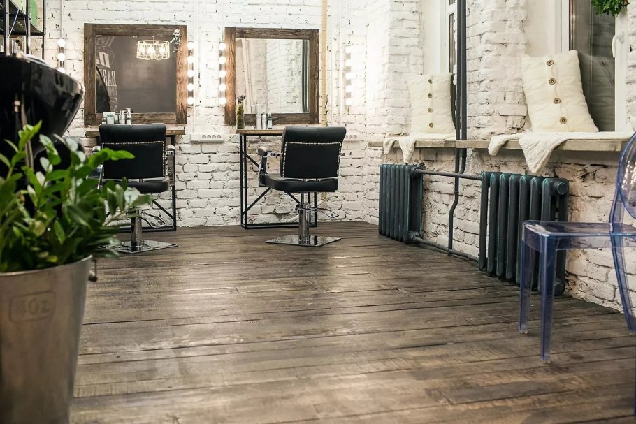 Ресепшен для салона красоты лофт