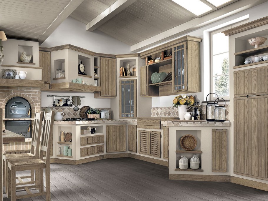 Кухни Aran стиль Кантри