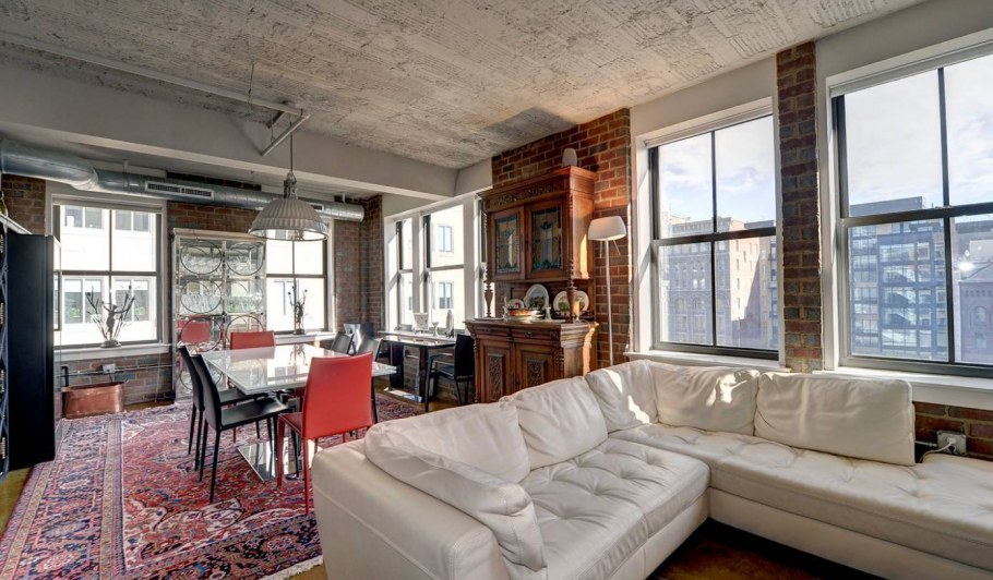 Оконный проем лофт