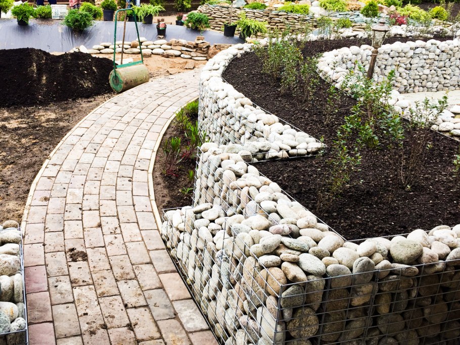 Габион арка