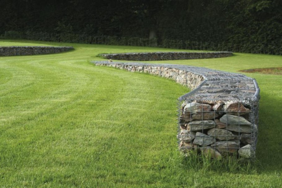 Террасирование габионами