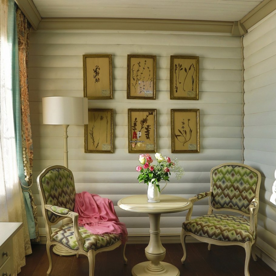 Интерьер дачного домика