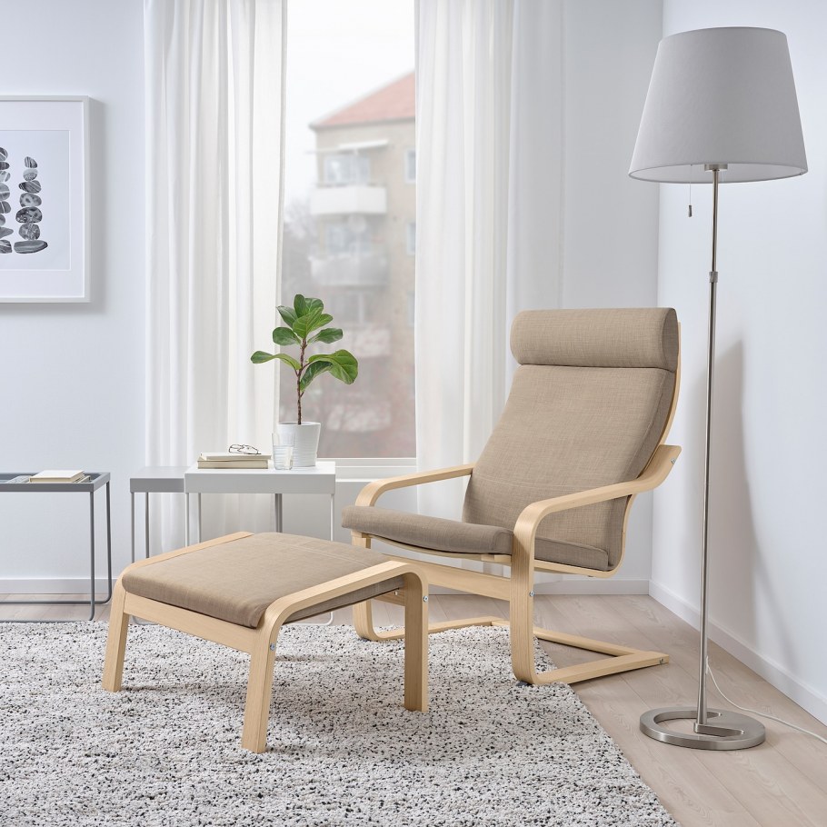 ПОЭНГ кресло Шифтебу бежевый