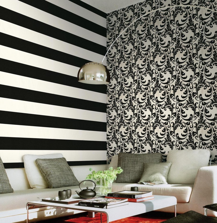 Фотообои в черно белом стиле