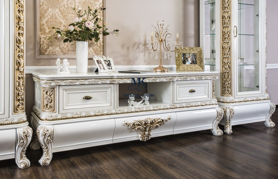 Эра мебель тумба ТВ Джоконда крем