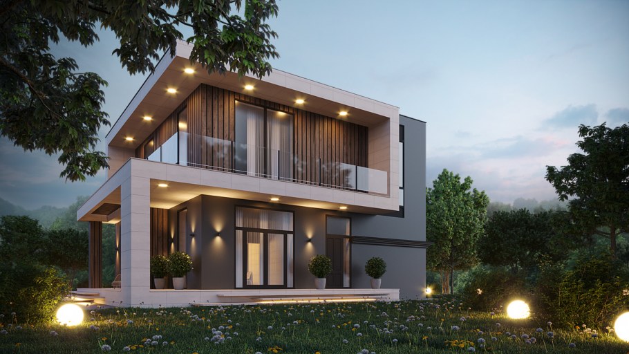 Форест Хаус дома из клееного бруса