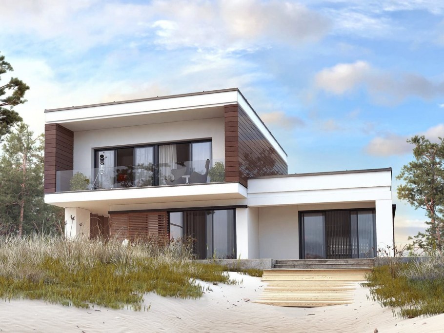 Коттедж в стиле Модерн sboev3_Architect