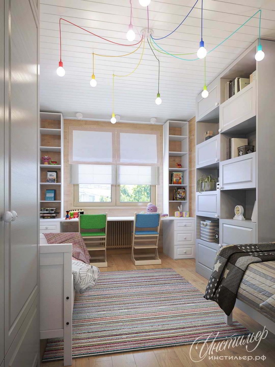Планировка детской комнаты