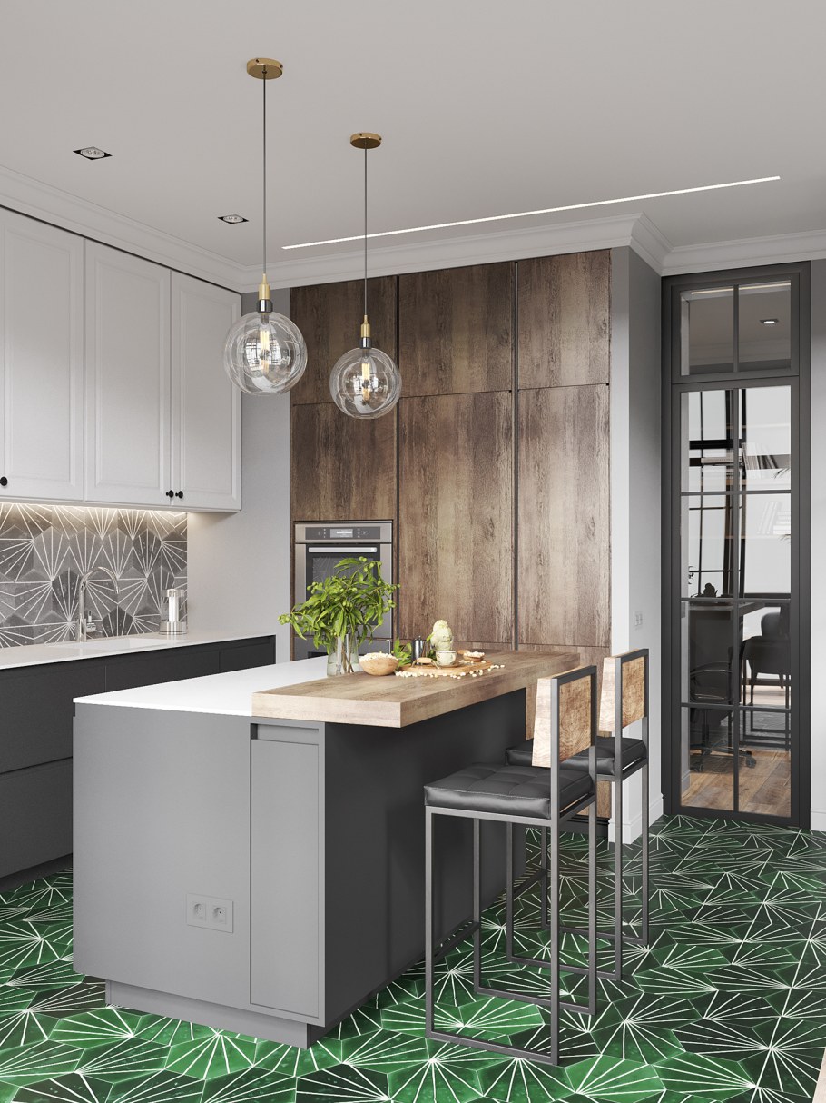 Стильные кухни