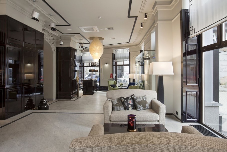 Интерьеры гостиниц в неоклассическом стиле