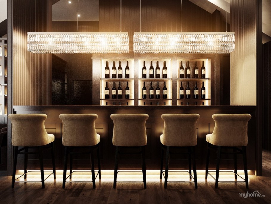 Неоклассика в интерьере кафе