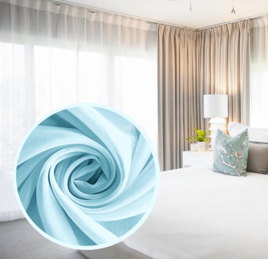 Вуаль Amore mio однотонная