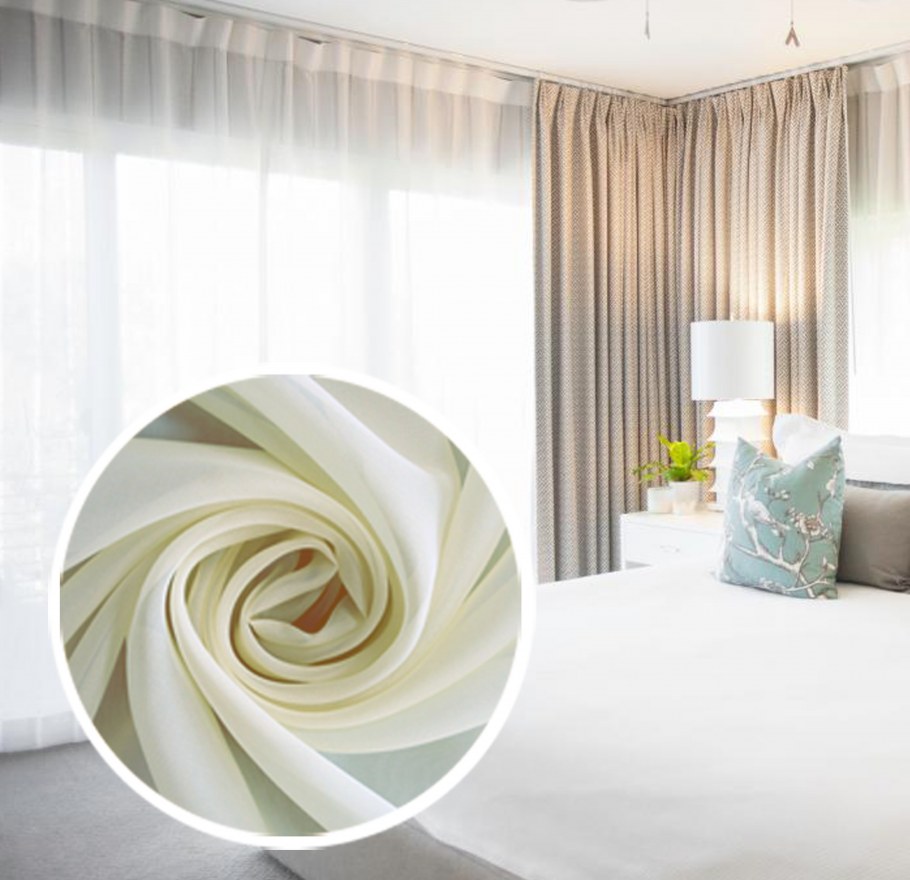 Тюль Аморе Мио салатовый