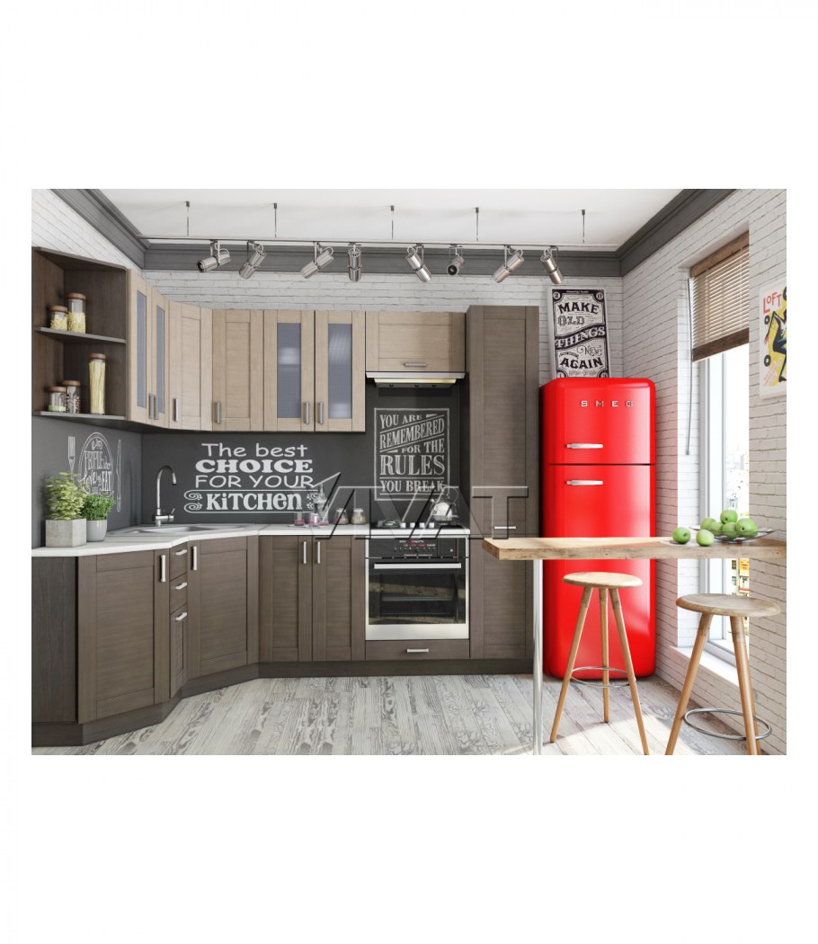 Кухня лофт ДСВ