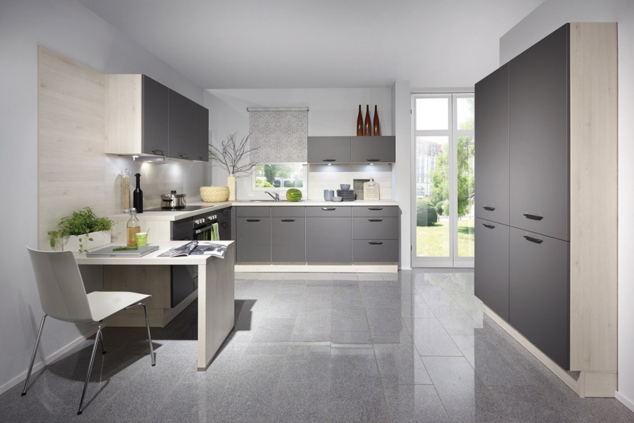 Кухня Сити дуб Галифакс модули