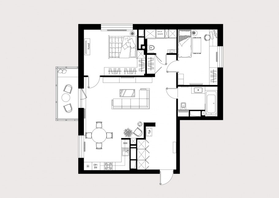 Испанские кварталы дизайн