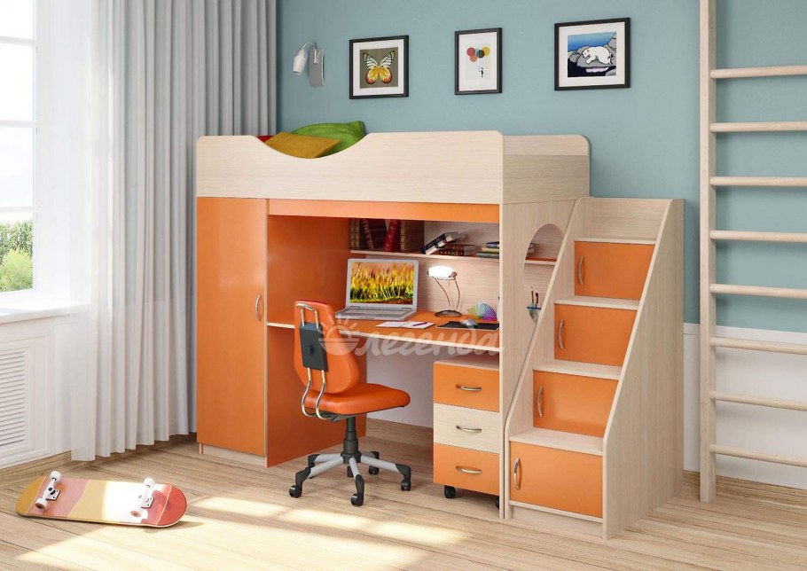 Кровать-чердак Легенда 42.3.4