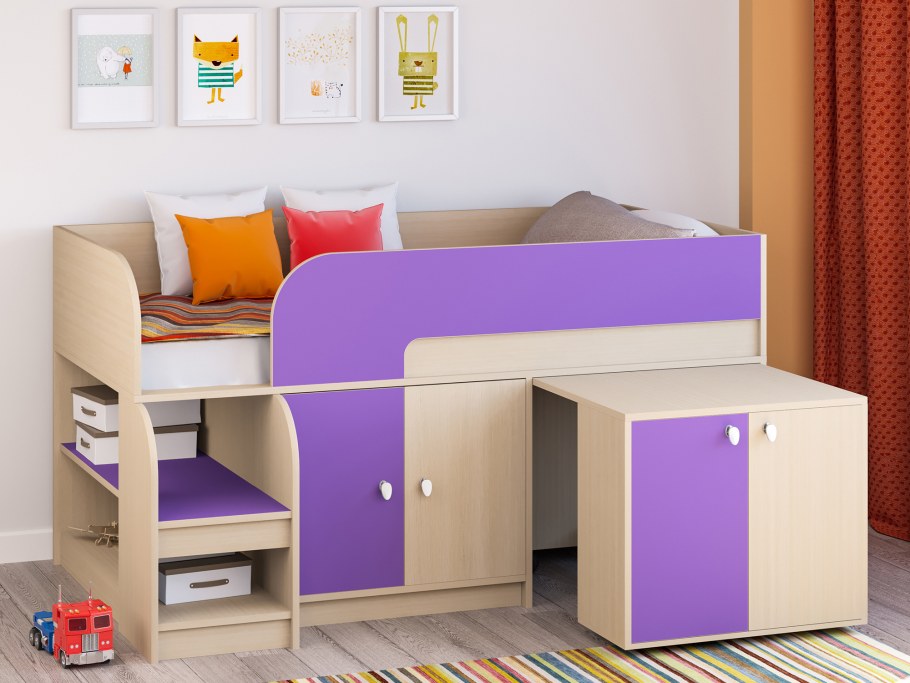 Кровать-чердак "Астра-9.7"