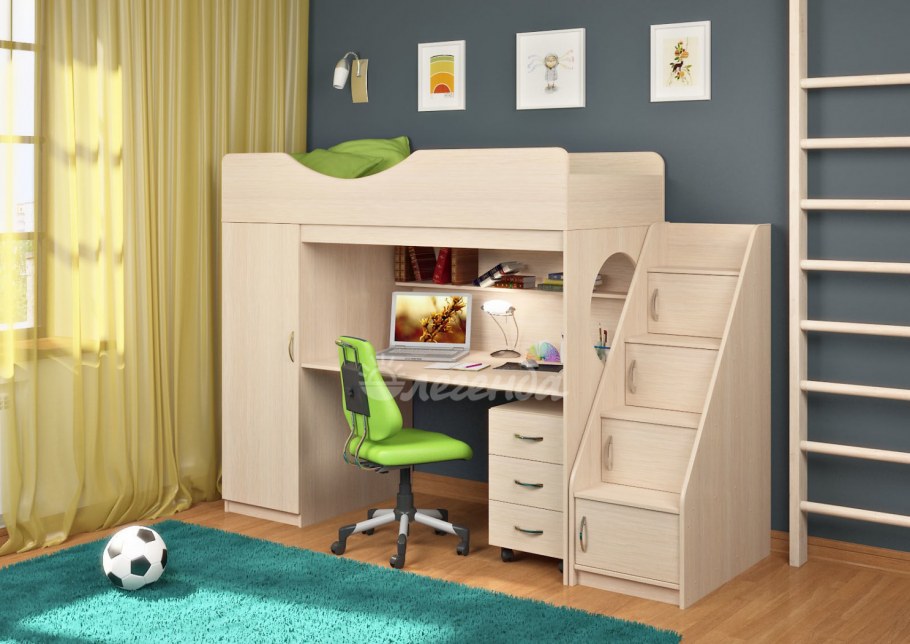 Кровать-чердак Легенда 4