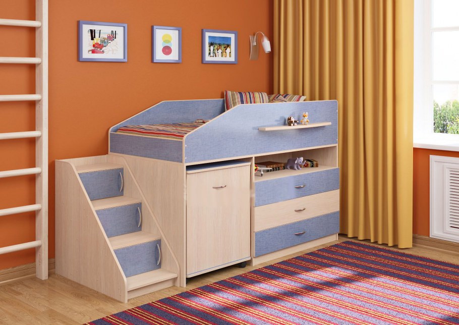Детская кровать чердак Легенда