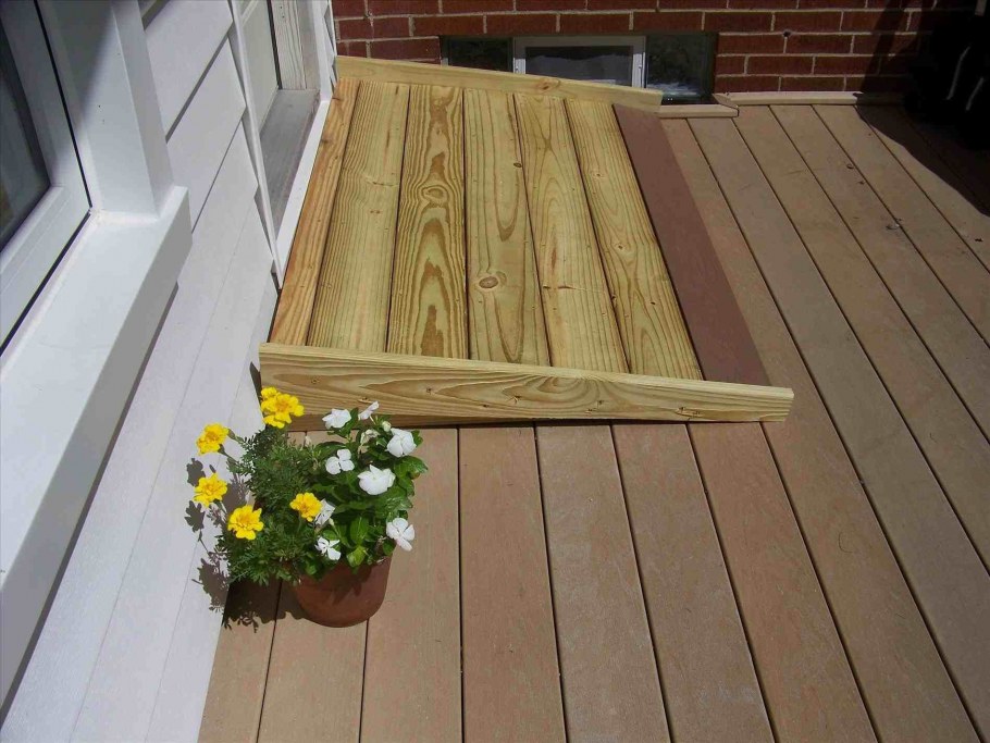 Пандус в деревянном доме