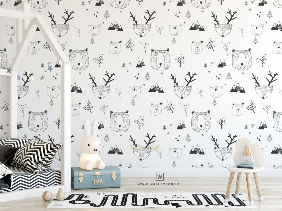 Дизайнерские обои в стиле Модерн