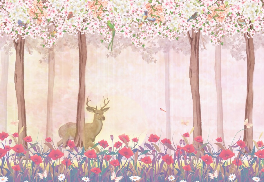 Детские обои для стен