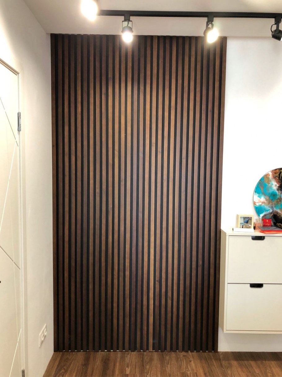 Рейки деревянные для декора