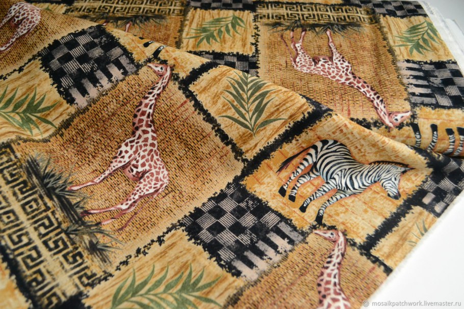 Ткань в африканском стиле