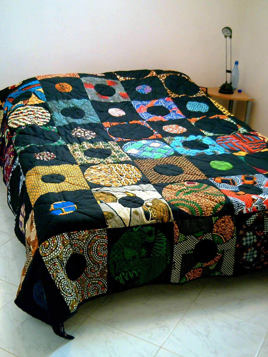 Покрывало в африканском стиле