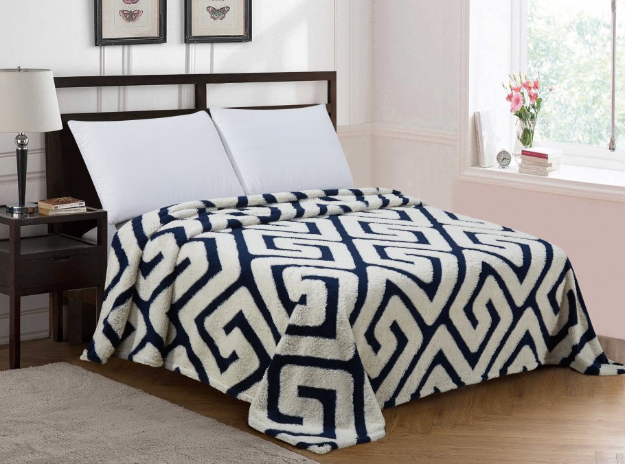 Покрывало guten Morgen шерпа жаккард Данте, 150 x 200 см