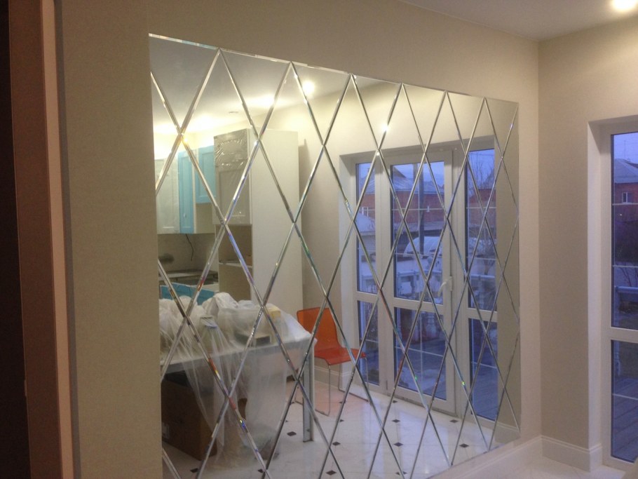 Модульные зеркала на стену