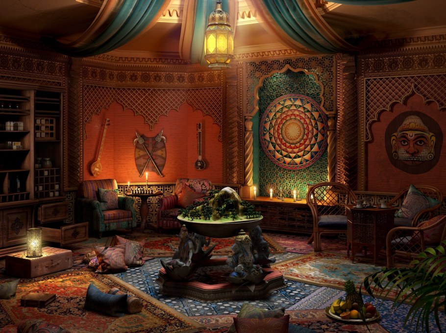 Альков в Восточном стиле