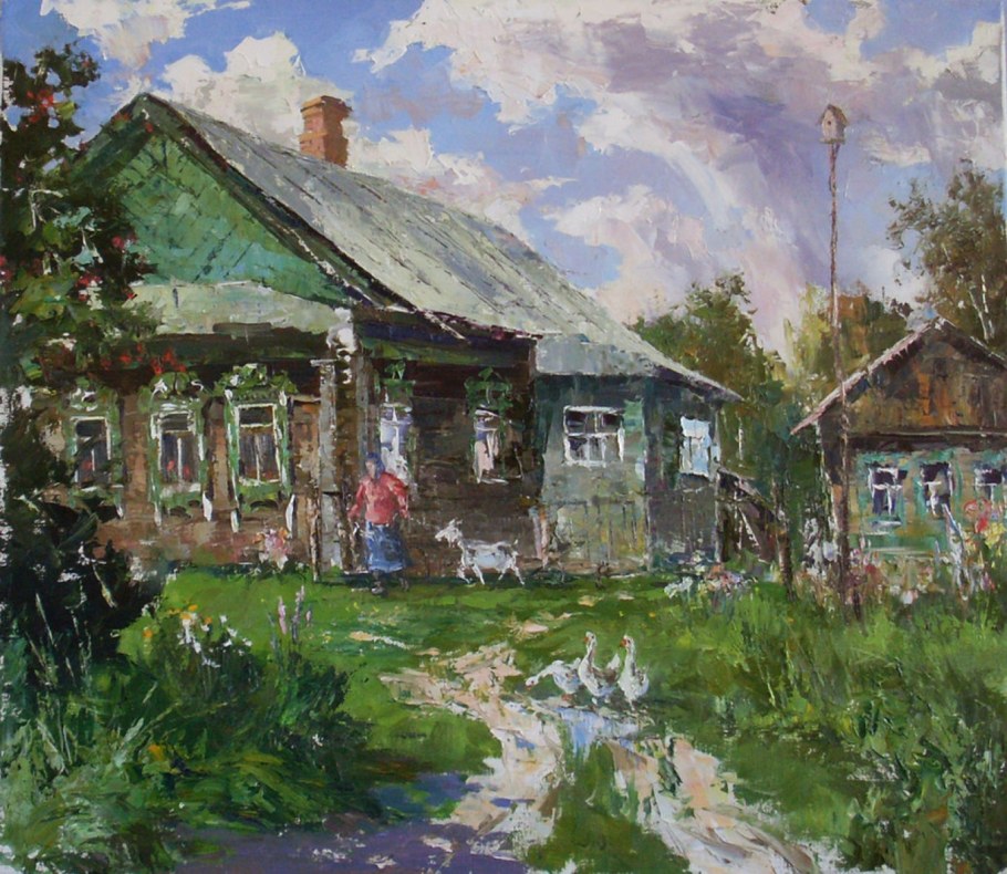 Деревенский двор