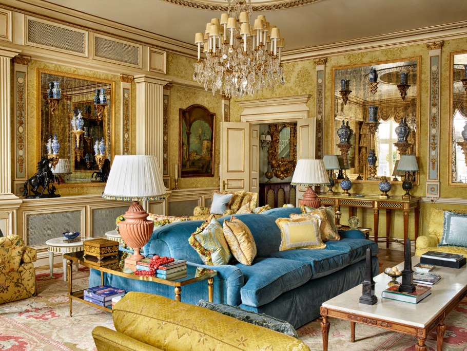 Особняк в георгианском стиле интерьер