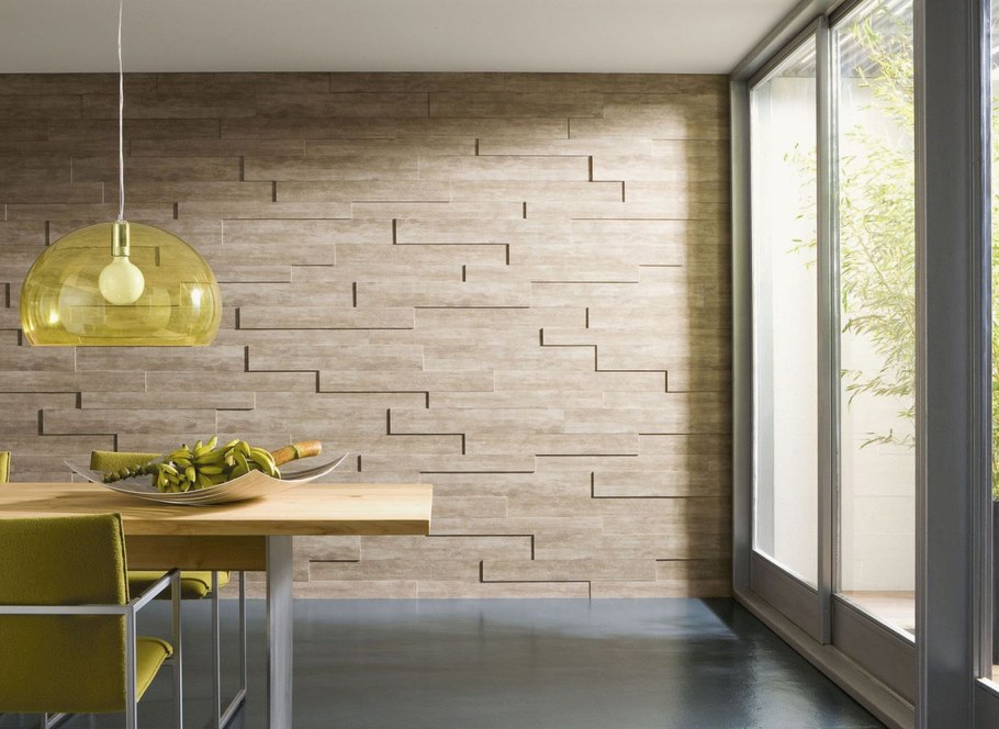 Отделка стен на кухне панелями МДФ