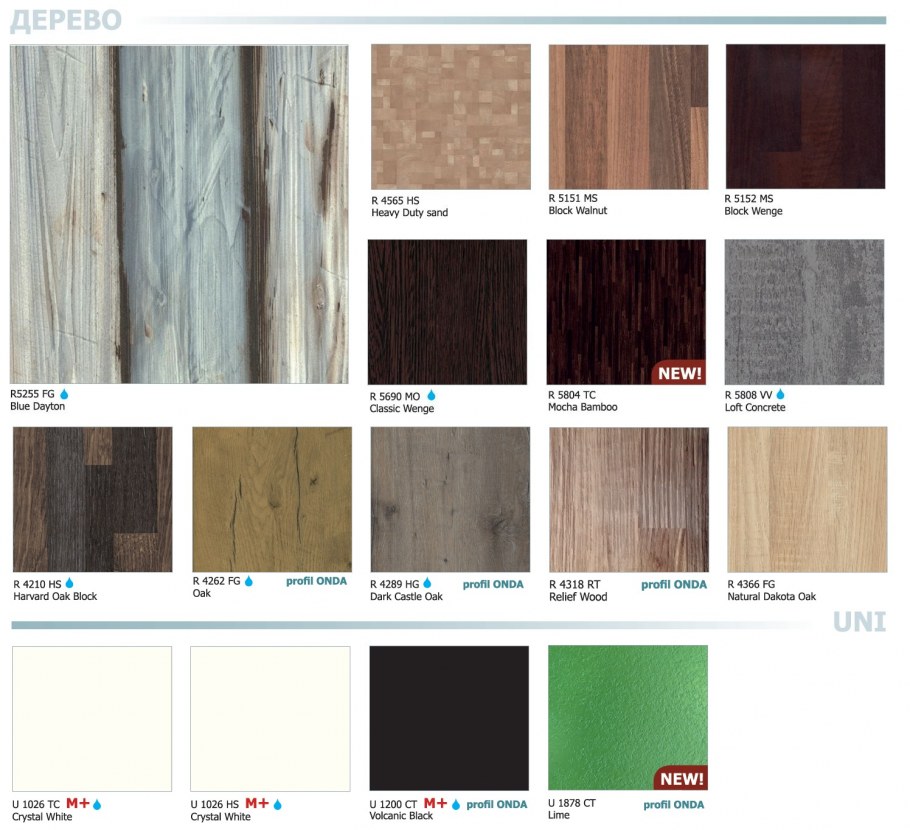 Столешница Дюропал дерево