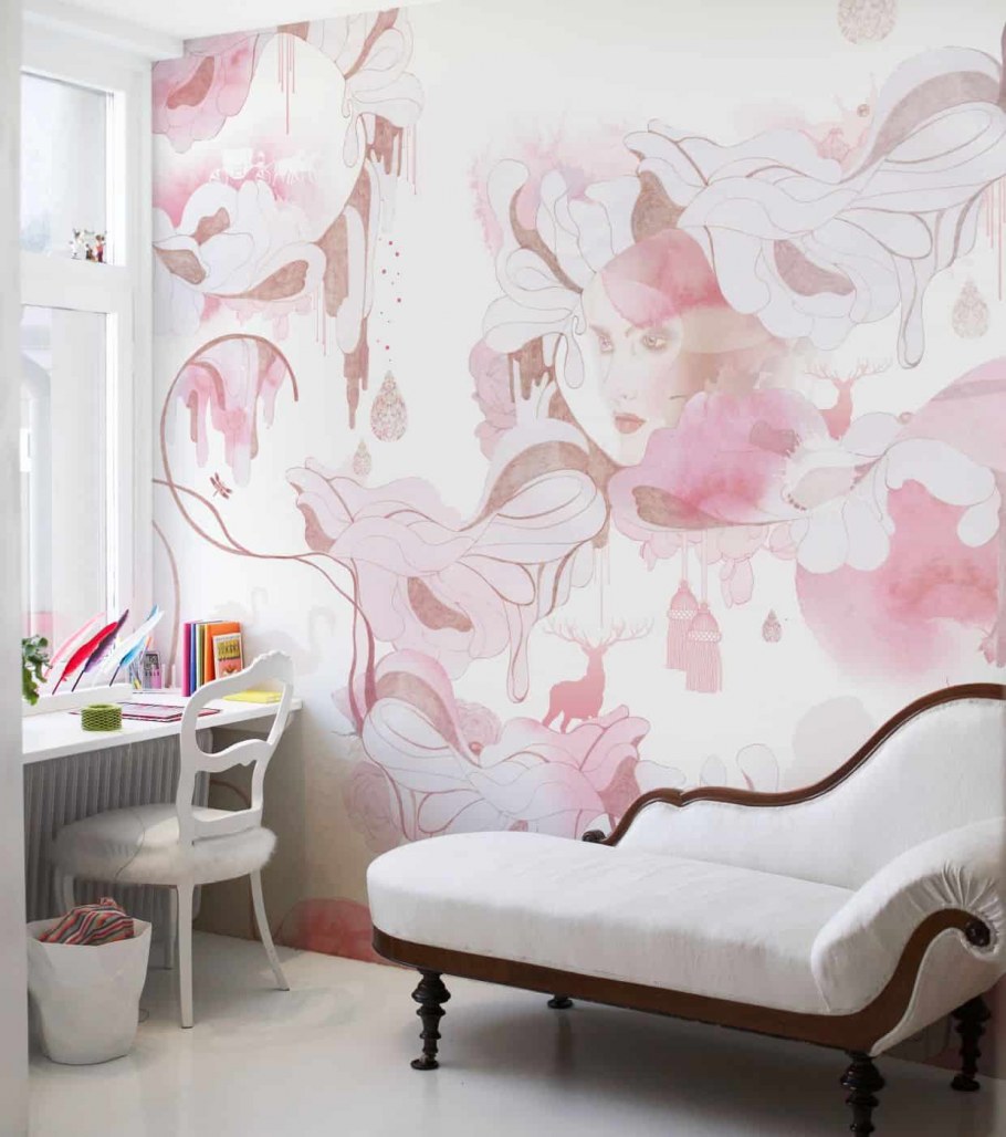 Обои на стену в комнату
