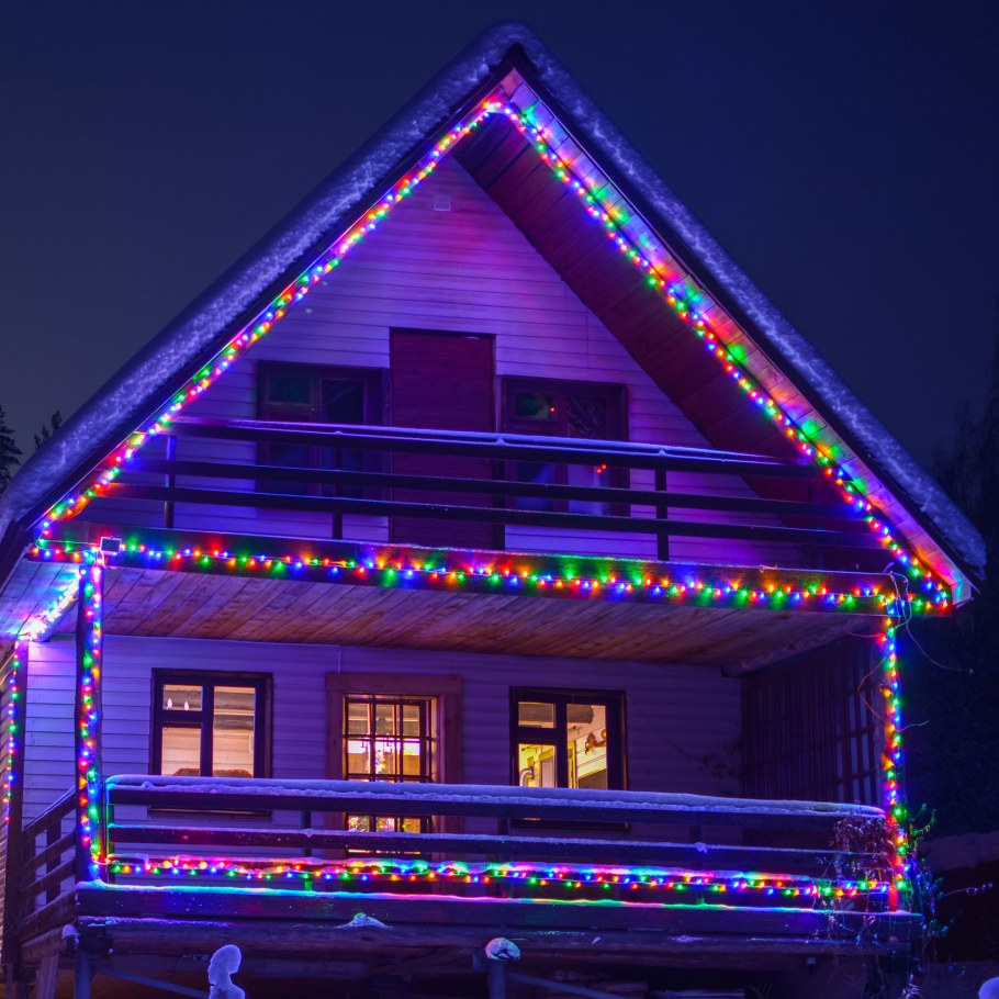 Eurosvet гирлянда нить 400-101 Мульти с эффектом мерцания 10м ip65 a044074