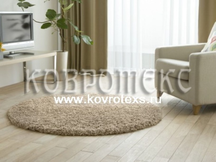 Круглый ковер в гостиную