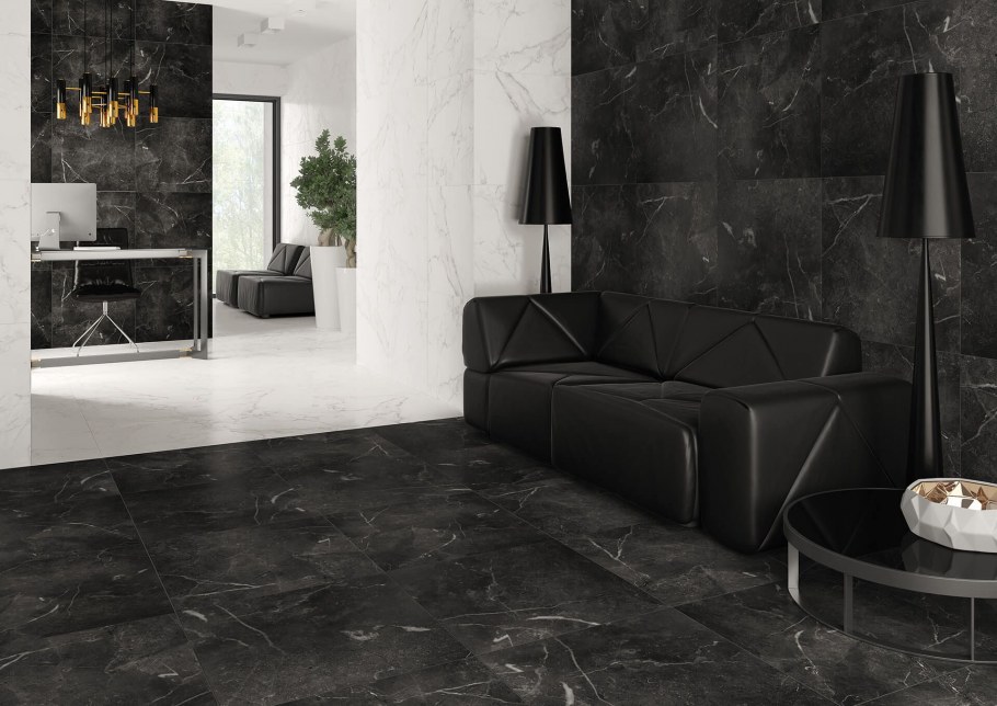 Cerpa Almere Black rectificado 75x75 керамогранит