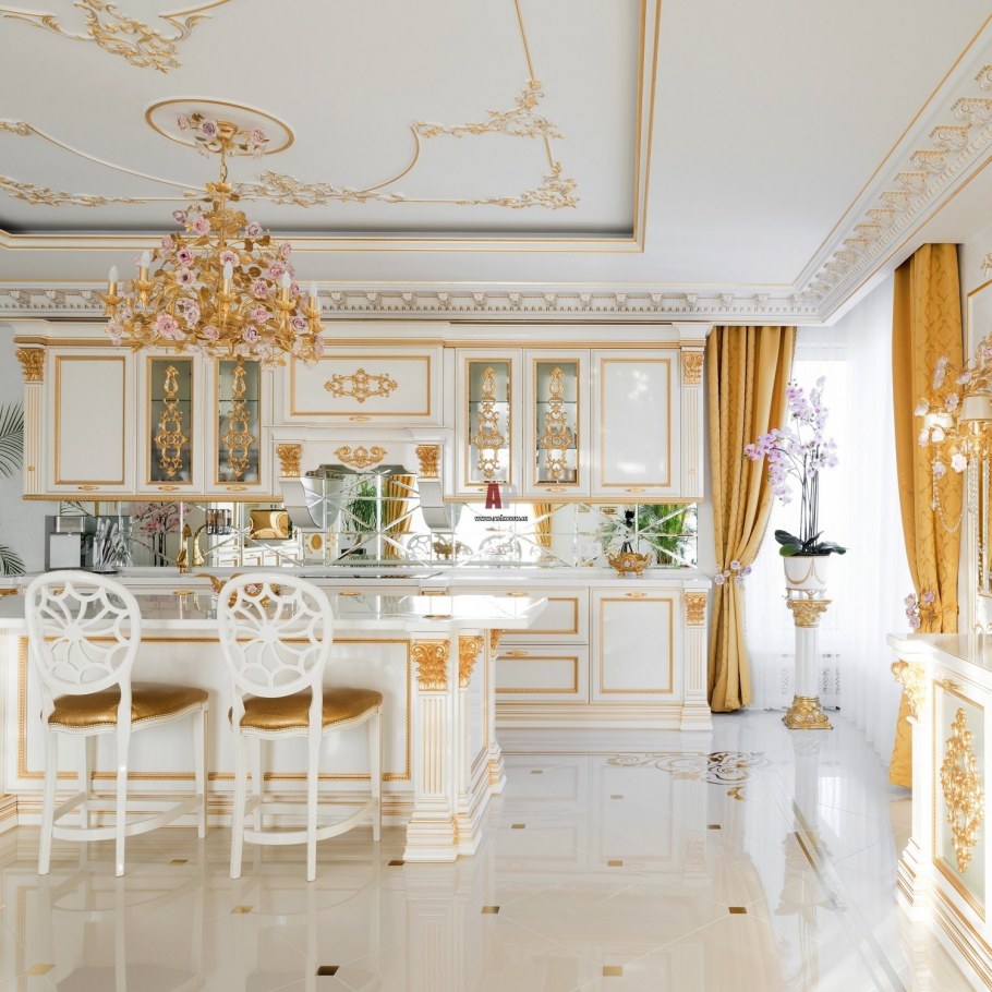 Кухни в стиле Барокко и рококо