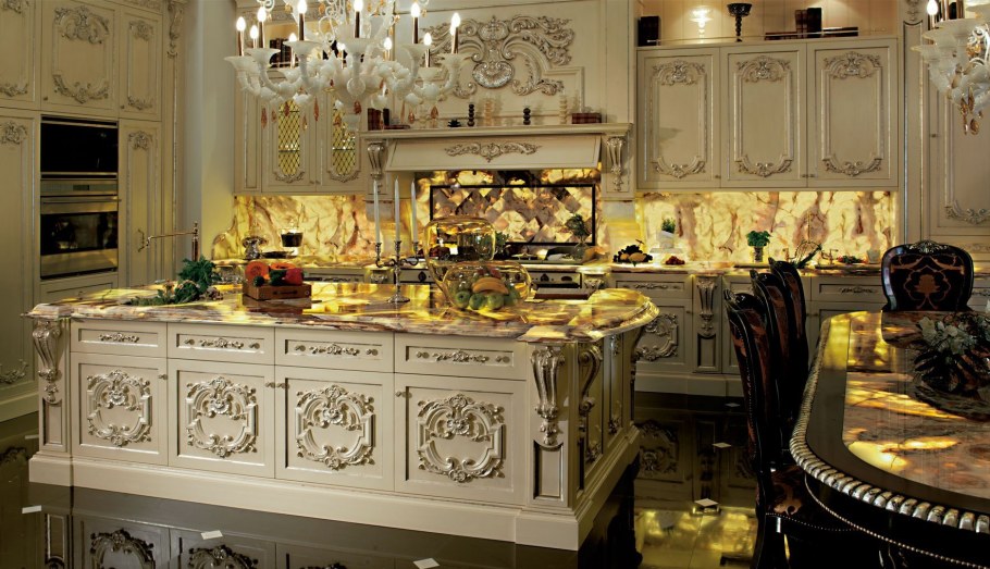 Кухня в стиле рококо