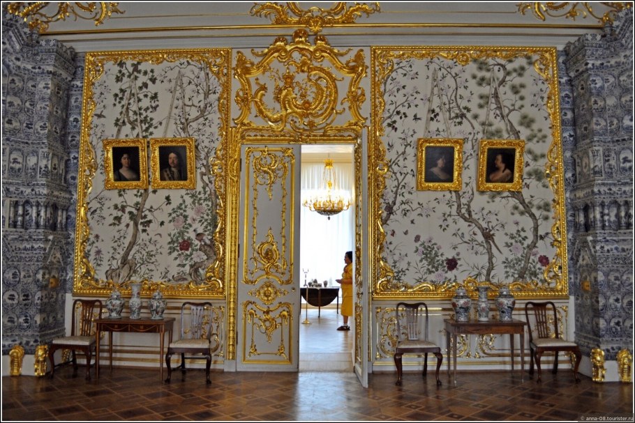 Стасовская лестница Екатерининского дворца