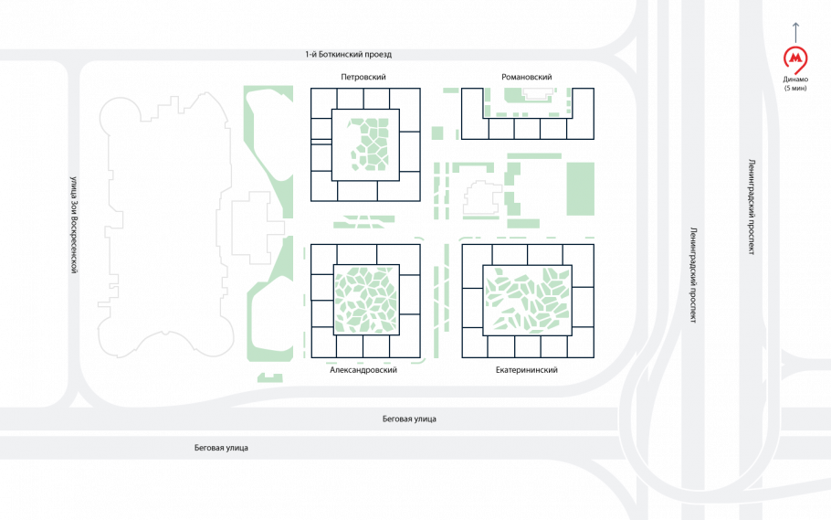 Стасовский зал Екатерининский дворец