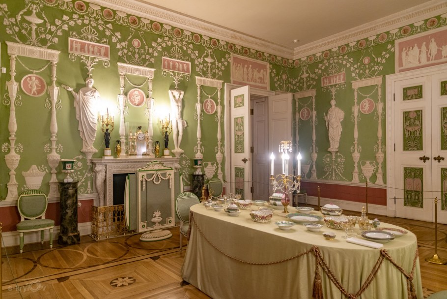 Кавалерские сервизы в Екатерининском Дворце